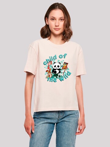 F4NT4STIC Oversized shirt 'Tao Tao Child Of The Wild' in Pink: front