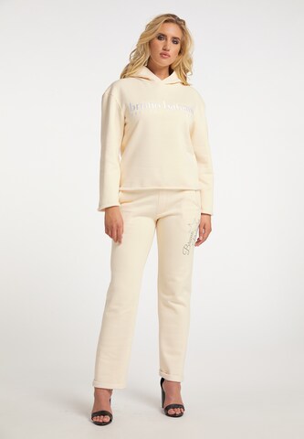 Bruno Banani Sweatshirt 'Ross' in Beige