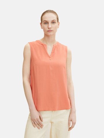 TOM TAILOR Blouse in Oranje: voorkant