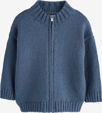 Next Gebreid vest in Blauw: voorkant