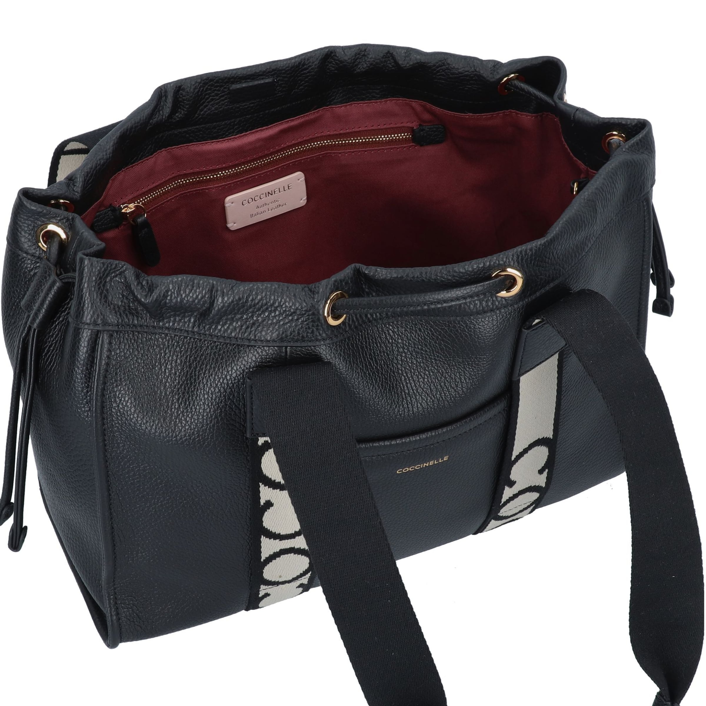 Coccinelle Schoudertas '2day' in Zwart