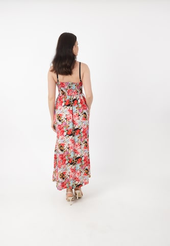 Robe Elara en mélange de couleurs