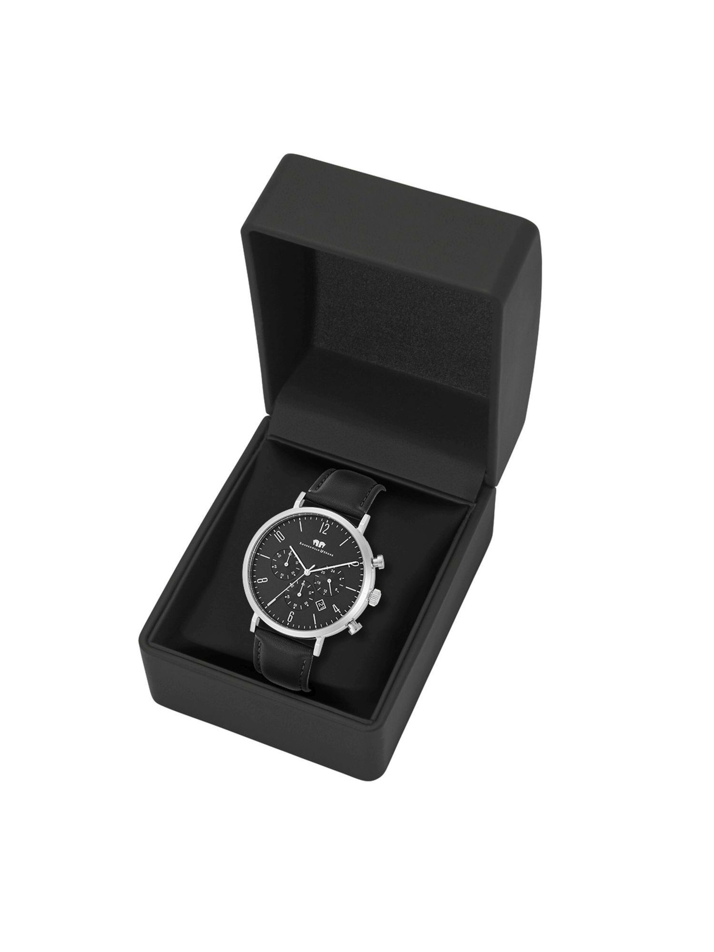 Rhodenwald & Söhne Analoog horloge in Zilver