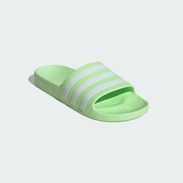 žalia ADIDAS PERFORMANCE Sandalai / maudymosi batai 'Adilette Aqua'