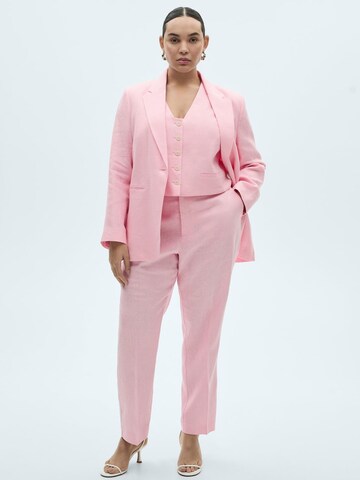 MANGO Blazer 'Boreli' in Pink: front
