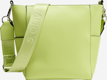 s.Oliver Shoulder Bag in Green: front