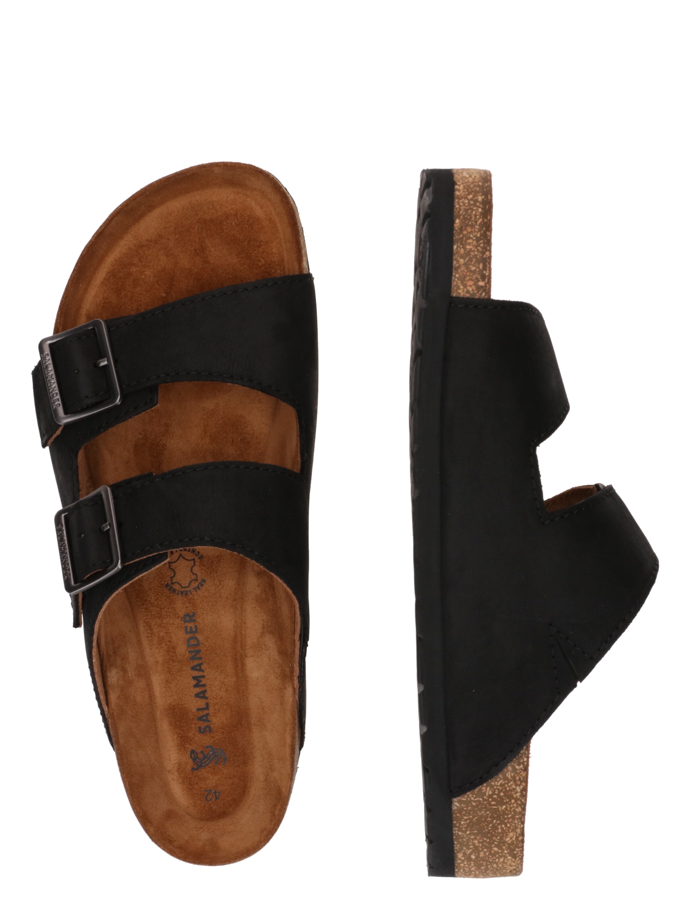 SALAMANDER Pantoletter i sort