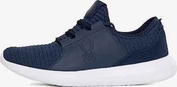 Baskets basses 'Aron' Spyder en bleu : devant