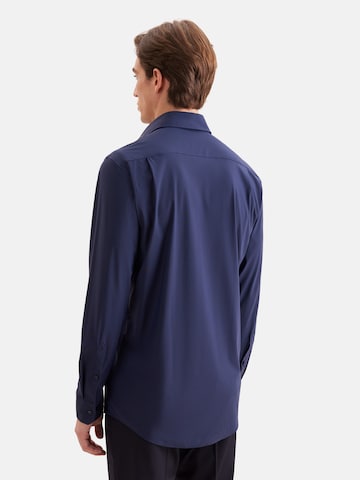 SEIDENSTICKER Slim fit Business shirt in Blue