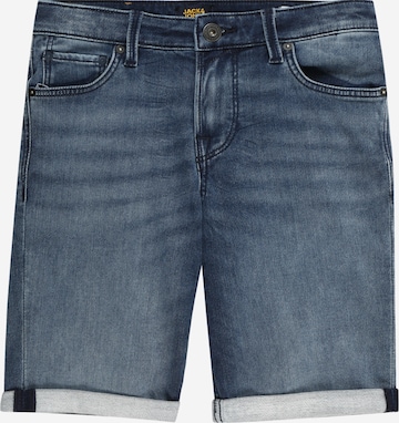 Jack & Jones Junior - Regular Calças de ganga 'RICK CON' em azul: frente