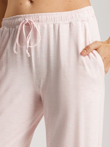 Hanro - Calças de pijama ' Natural Elegance ' em rosa