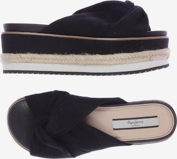 Pepe Jeans Sandals & High-Heeled Sandals in 36 in Black: front