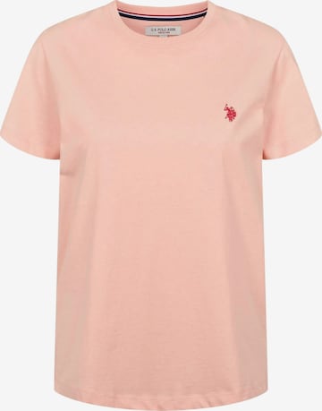 U.S. POLO ASSN. Top ' UWLeika ' w kolorze różowy: przód