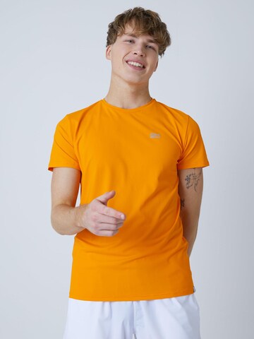 SPORTKIND Performance shirt 'Rundhals' in Orange