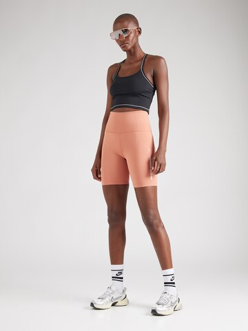 NIKE Skinny Sportshorts 'One' in Pink