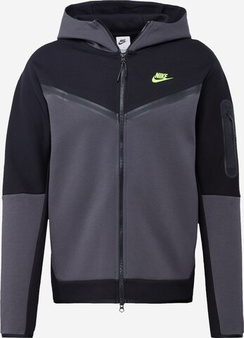 Nike Sportswear Sweatjakke i grå: forside