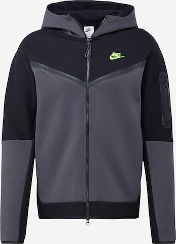 Nike Sportswear Sweatvest in Grijs: voorkant
