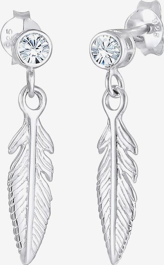 ELLI Boucles d'oreilles 'Boho' en argent, Vue avec produit