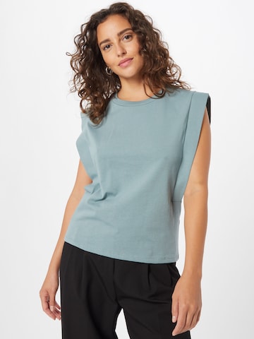 Gina Tricot - Camiseta 'Charlie' en azul: frente