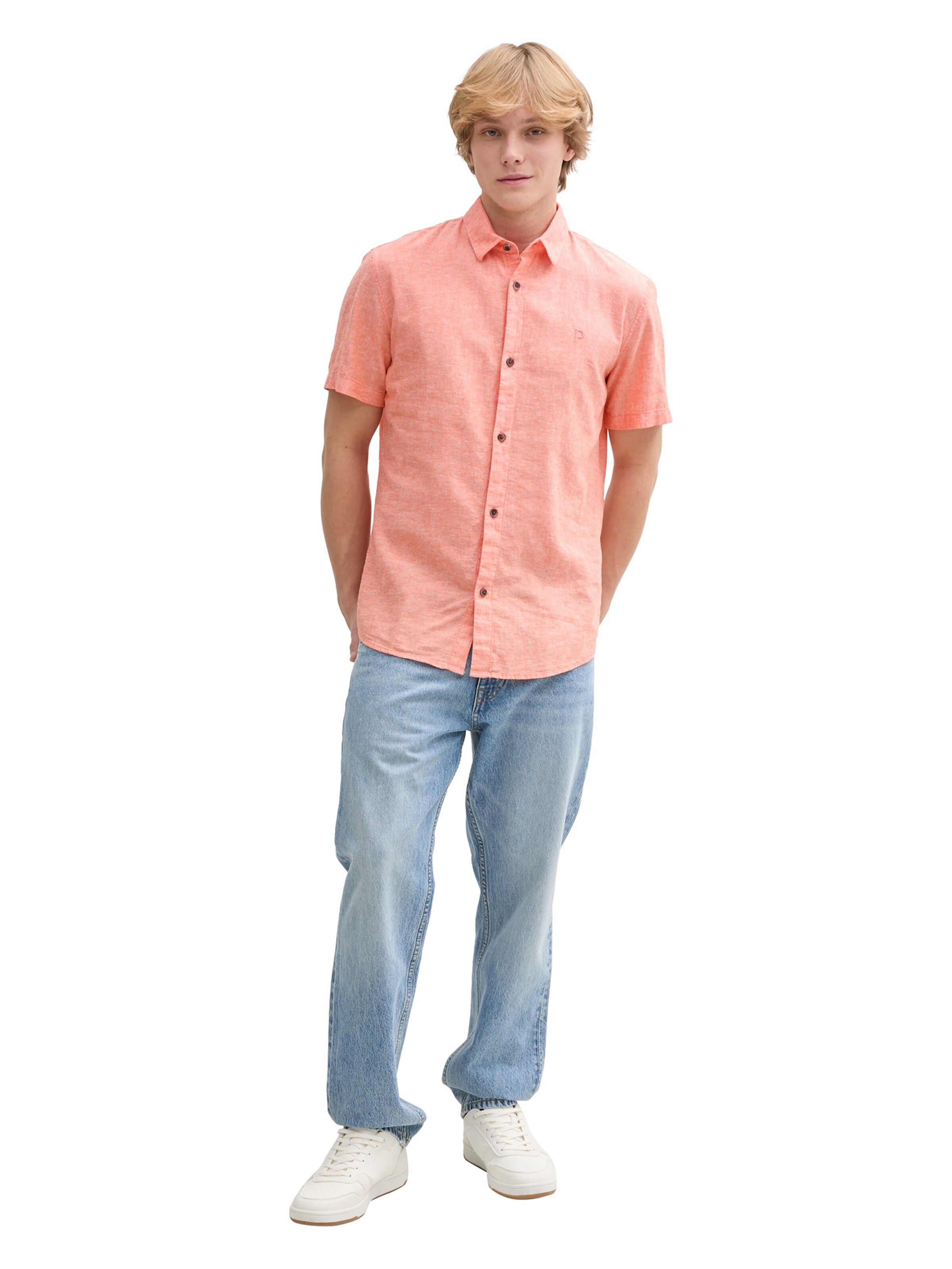 TOM TAILOR DENIMRegular Fit Košulja - narančasta boja