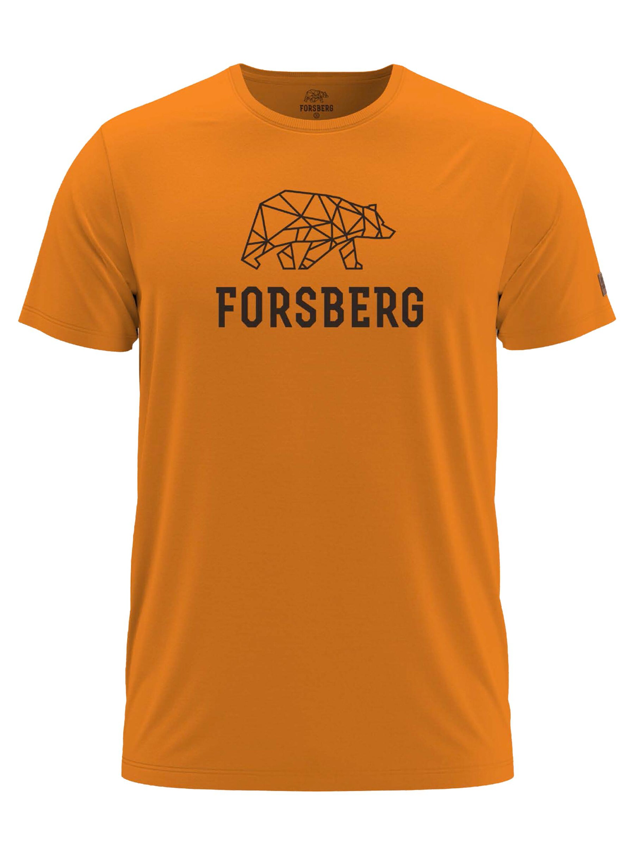 FORSBERG Shirt 'Skogson' in Orange: front