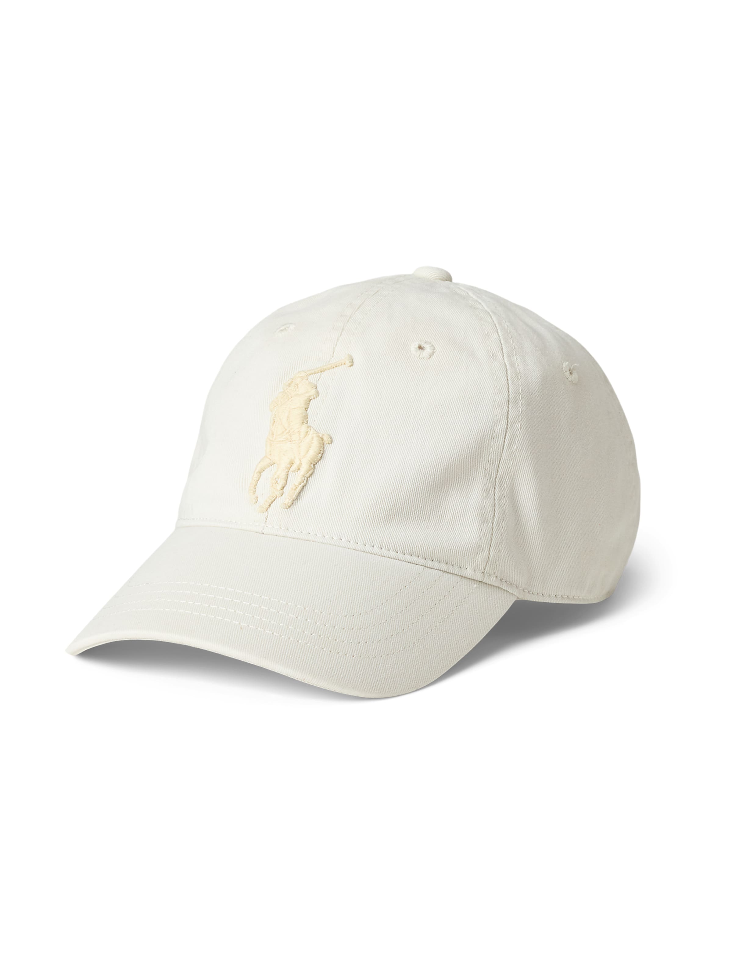 Șapcă de la Polo Ralph Lauren pe bej: față