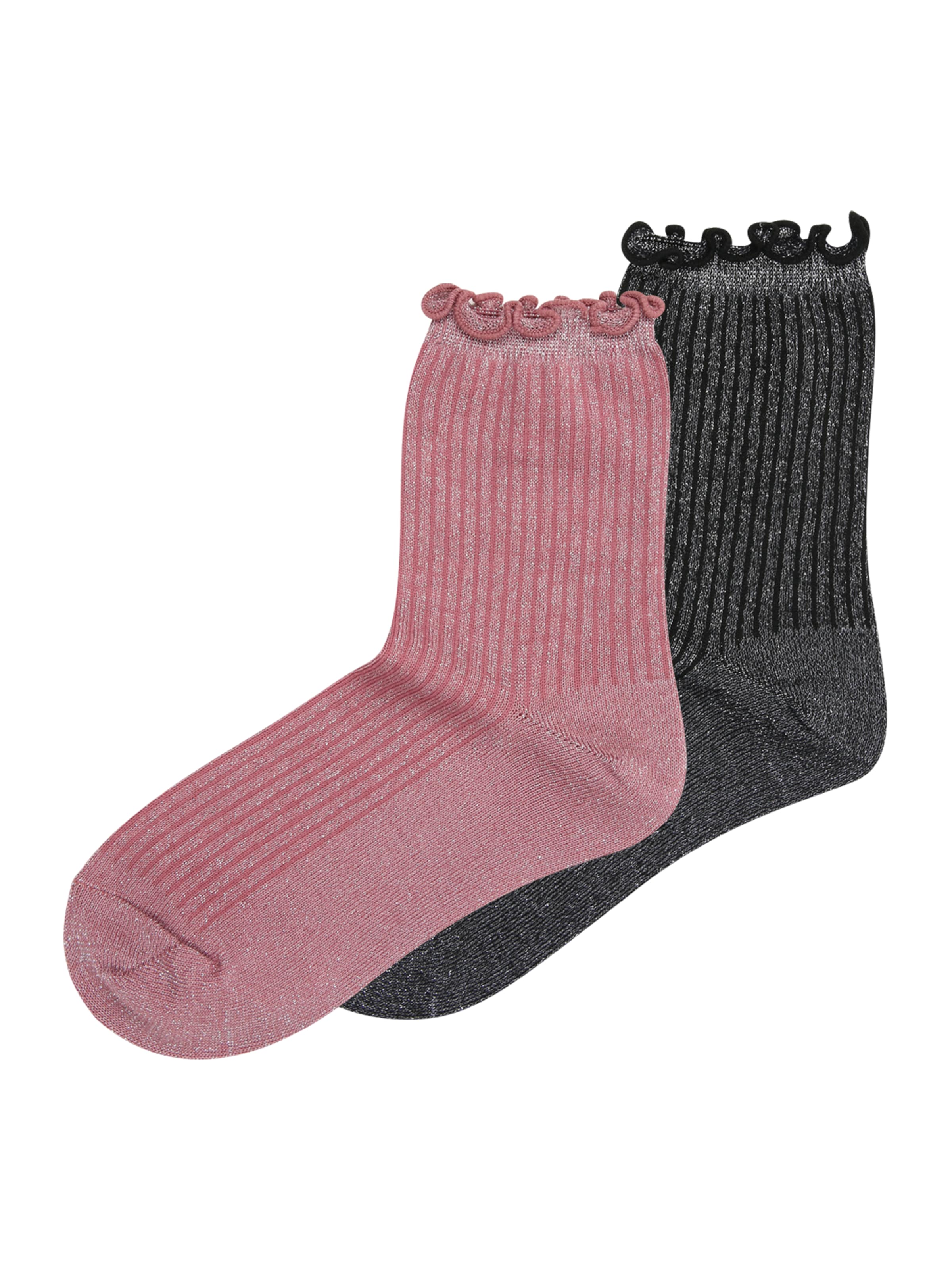 ONLY GIRLS Nogavice 'KOGPHILLIS' | roza barva: sprednja stran