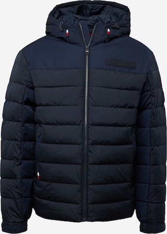 TOMMY HILFIGER Winterjas 'NEW YORK' in Blauw: voorkant