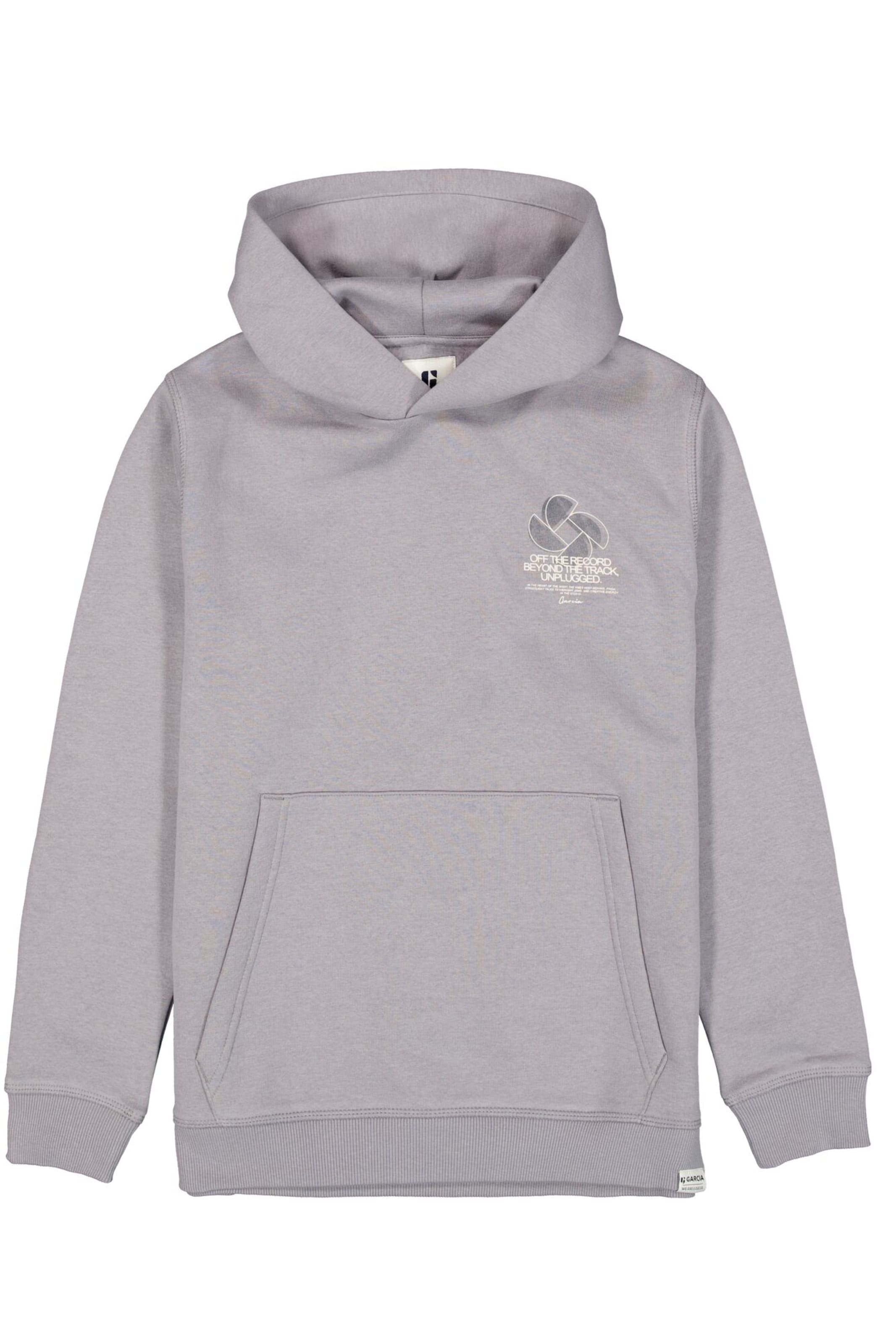 GARCIA Sweatshirt in Grey: front