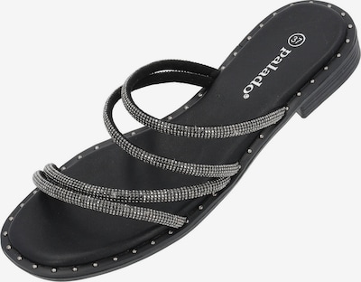 Palado Pantofle - černá / stříbrná, Produkt