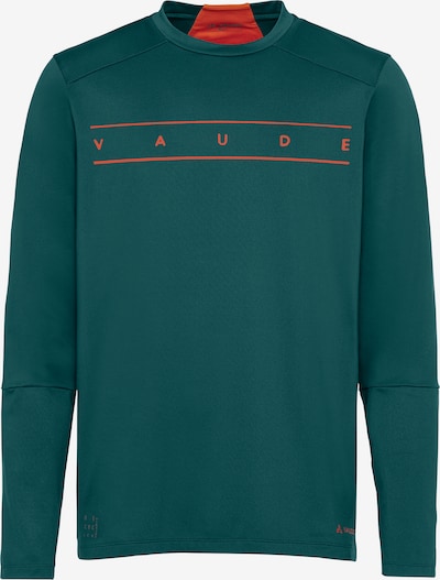 VAUDE Performance Shirt 'Qimsa' in Green / Orange, Item view