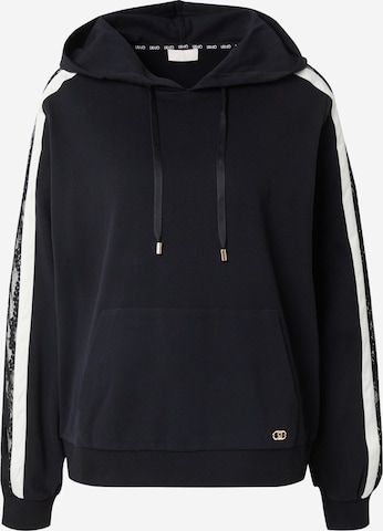 Sweat-shirt Liu Jo en noir : devant