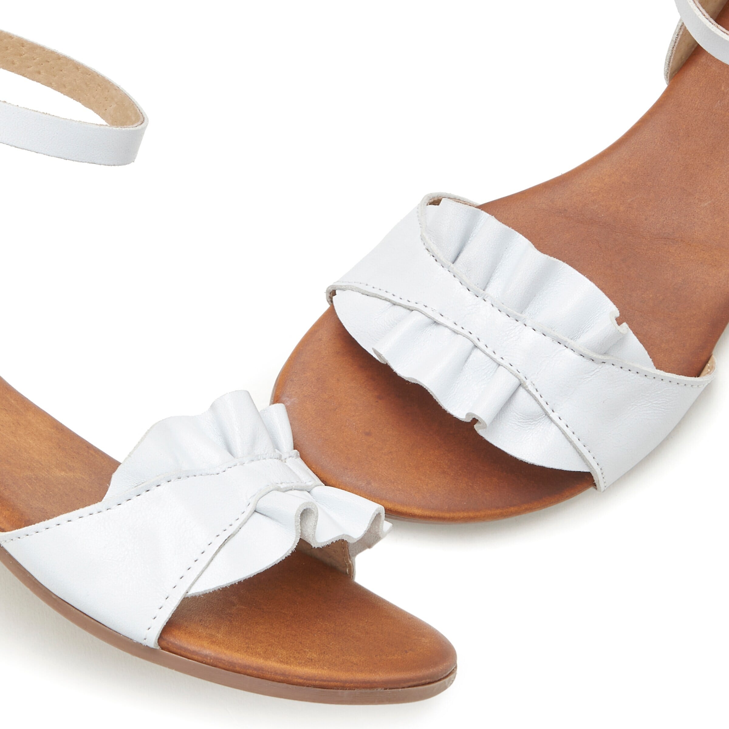 LASCANA Strap Sandals in White