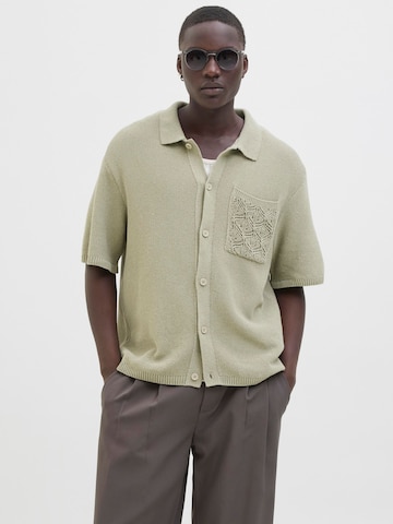JACK & JONES Comfort Fit Hemd in Grün: Vorderseite