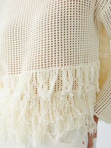 OUI Pullover in Weiß