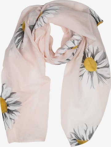 COLLEZIONE ALESSANDRO Schal 'Softflower' in Pink: Vorderseite