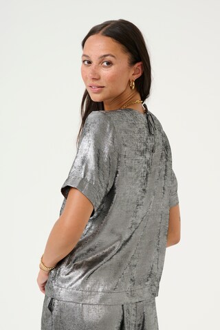 Kaffe Blouse 'KA Lorina' in Zilver