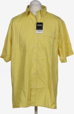 IMPERIAL Button Up Shirt in XL in Yellow: front