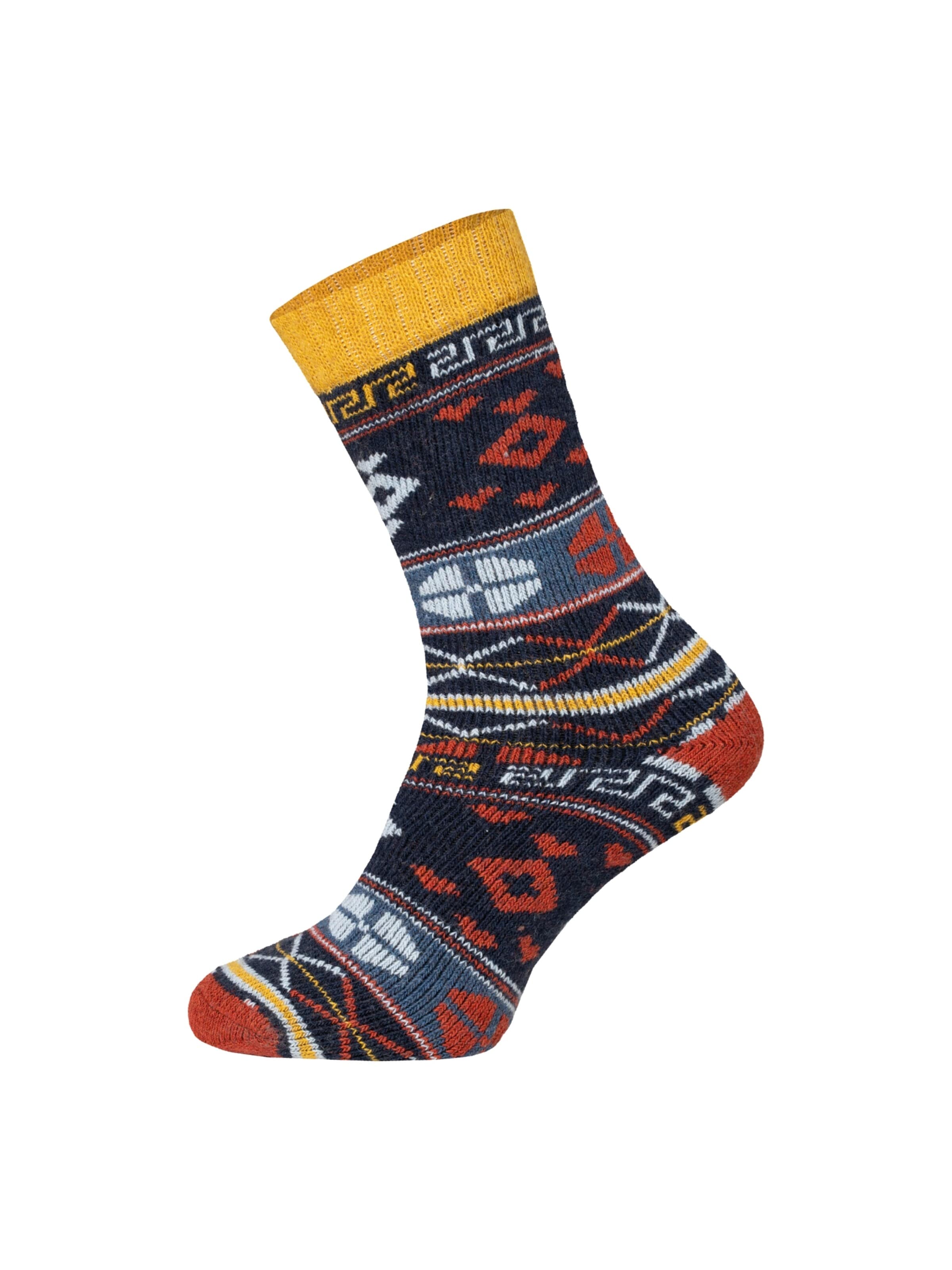 HomeOfSocks Socks 'HOS6538' in Blue: front