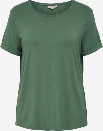 T-shirt 'Carma' ONLY Carmakoma en vert : devant