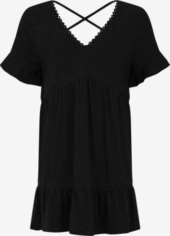 PROTEST Tunika 'PRTTHIRZA' in Schwarz: Vorderseite