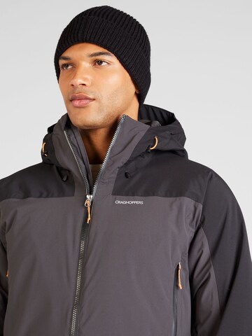 CRAGHOPPERS Trainingsjacke 'Gryffin' in Schwarz