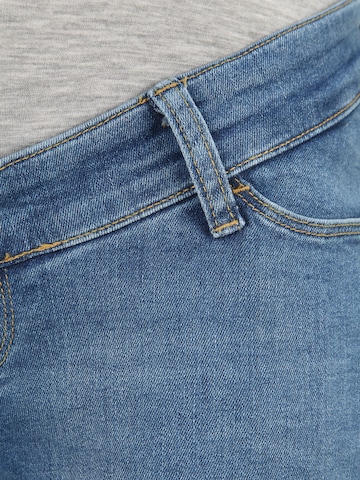 MAMALICIOUS Slimfit Jeans 'Mendez' in Blauw