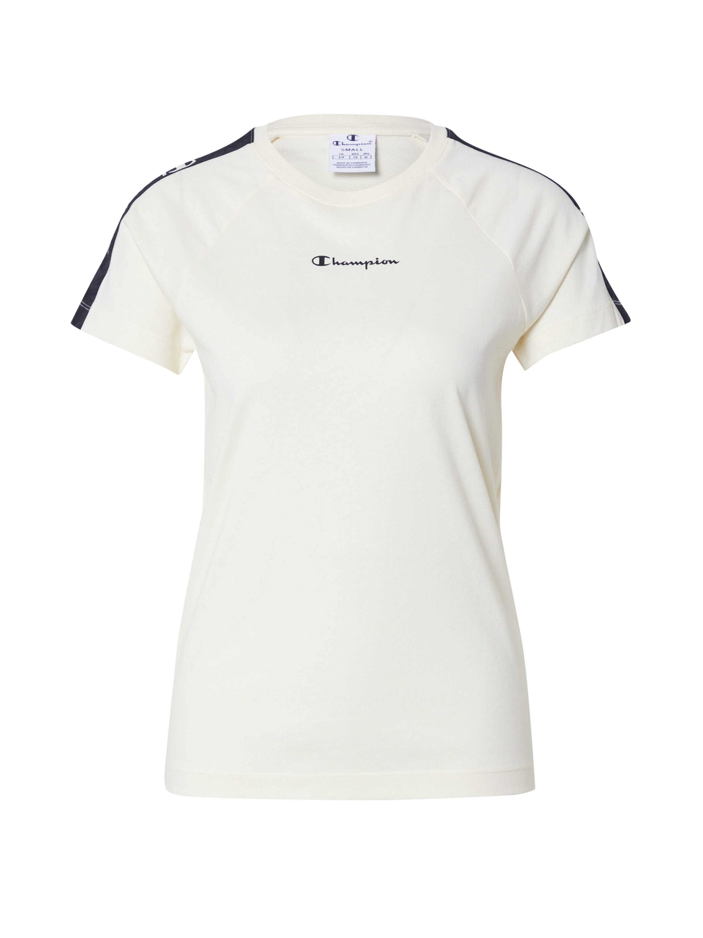 T-shirt Champion Authentic Athletic Apparel en blanc : devant