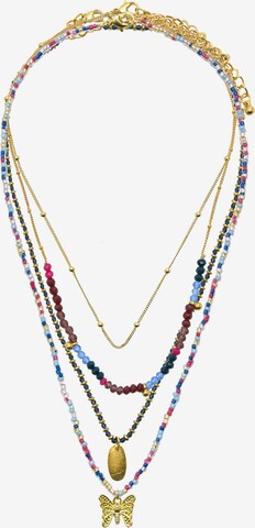 Pull&Bear Necklace in Blue: front