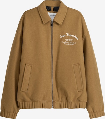 Bershka Jacke in Beige: predná strana