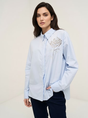 Camomilla Italia Blouse 'Cataya' in Blauw: voorkant