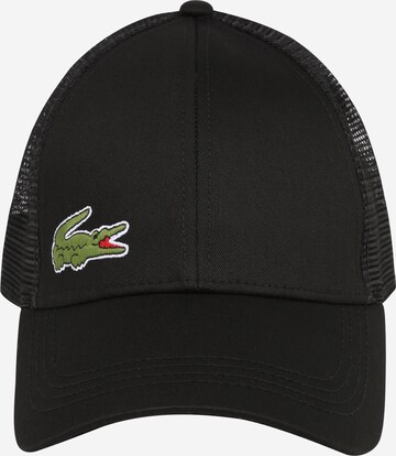 Lacoste Sport Athletic Cap in Black: front