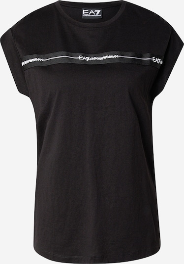 EA7 Emporio Armani Majica u crna / bijela, Pregled proizvoda