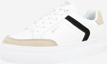 GUESS - Zapatillas deportivas bajas 'GILAX2' en blanco: frente
